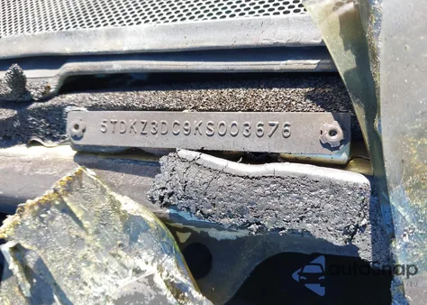 2019 Toyota Sienna Le 8 Passenger from USA, damaged, VIN 5TDKZ3DC9KS003676